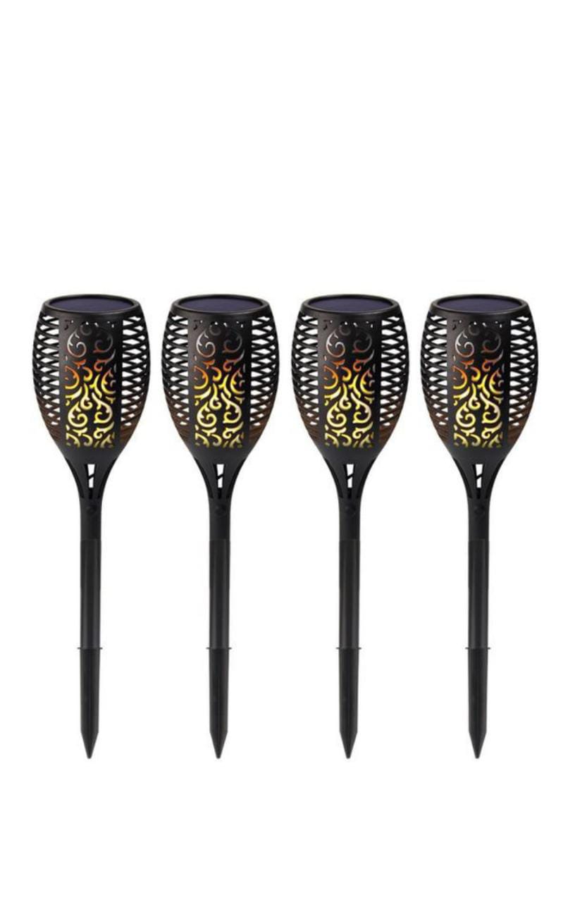 Led Solar Torch Light Flame Garden Lights