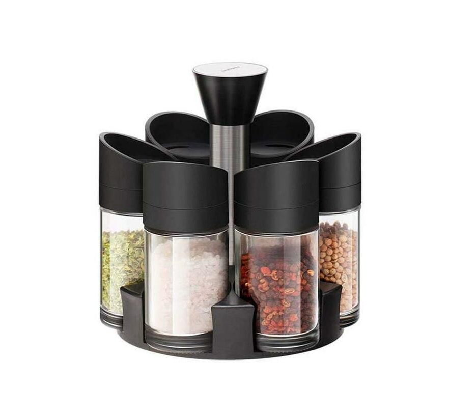 6 Bottle Spice Jar Set