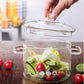Clear Glass Cooking Pot