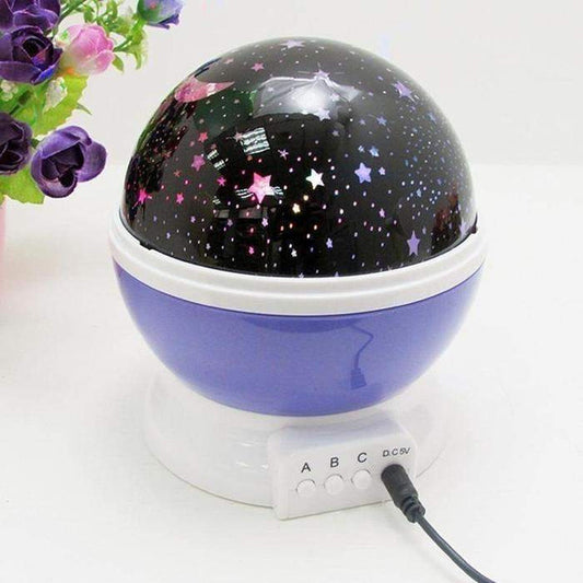 Star Master Rotating Star Projection Lamp