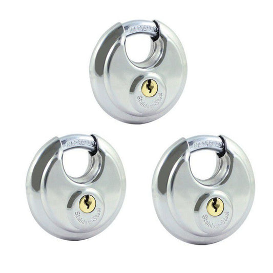 Stainless steel Disc Padlock – 80mm