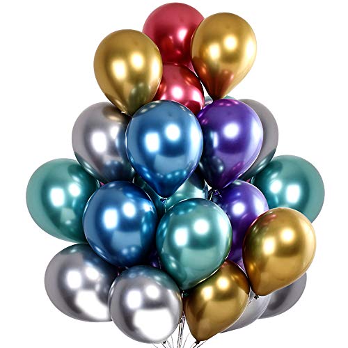 Assorted Metallic look Balloons