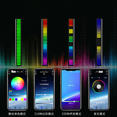 RGB Rechargeable Sound Music Rhythm Light