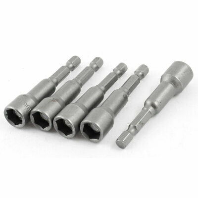 10mm Hexagon Magnetic Nut Driver - 5pcs