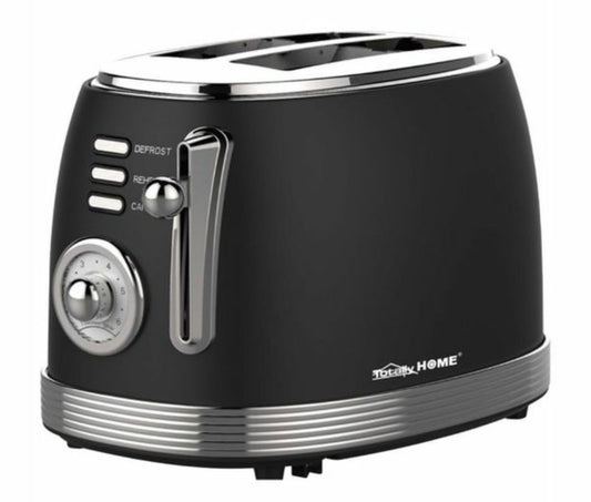 Totally Home Premium Quality 2 Slice Oval Electric Toaster