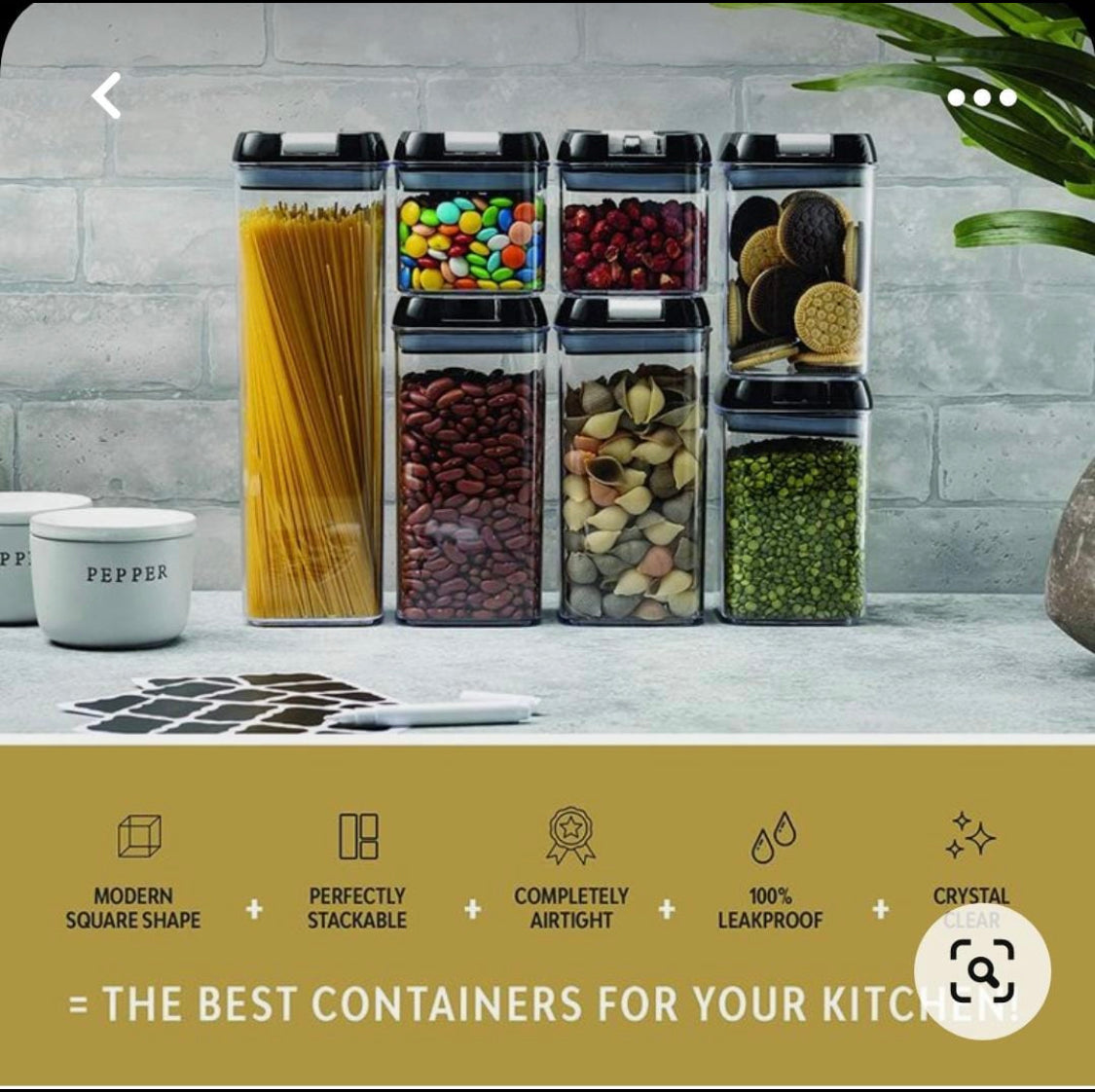 6pc Container Set