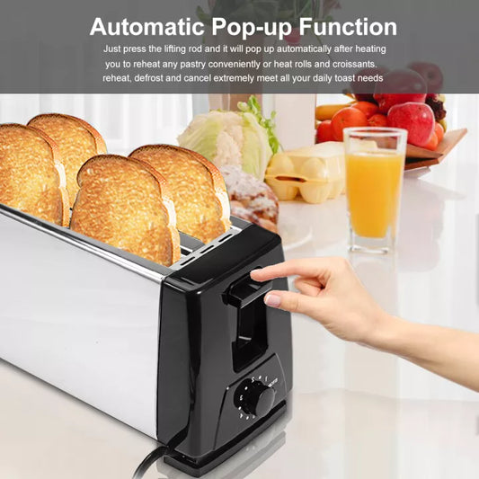 Automatic Toaster 220V - 4 Slices Bread Toaster