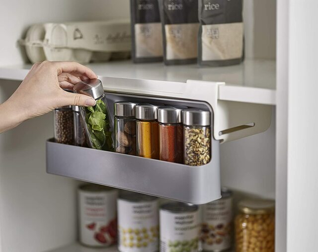 Under-Shelf Spice Rack