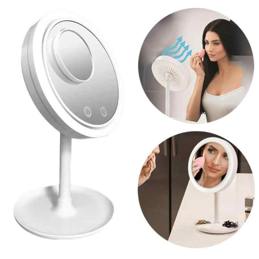 LED Fan Mirror