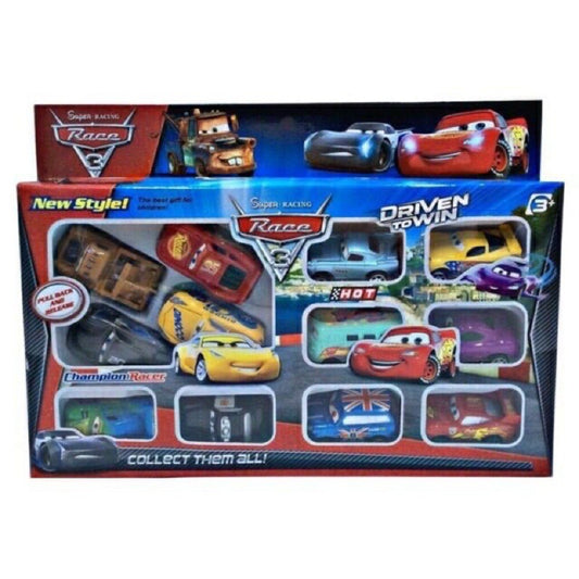 Race 3 Toy Cars 12Pieces