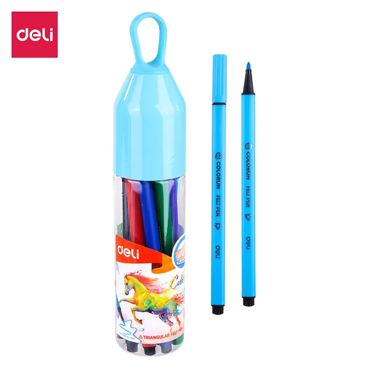 Deli Triangular Felt Pens