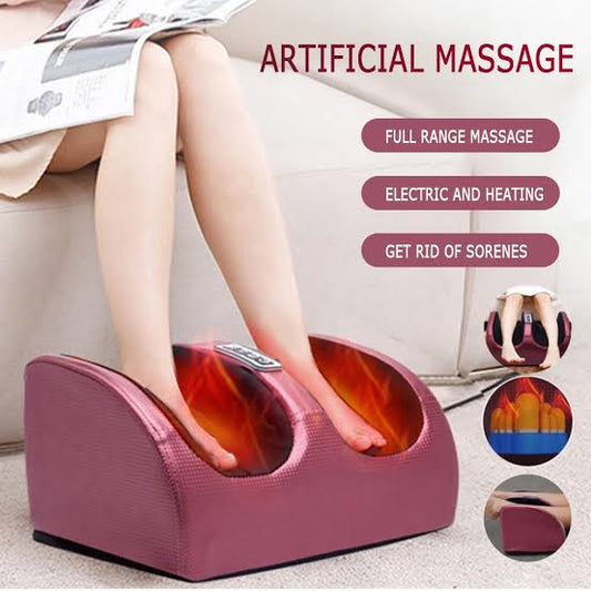 Electric Foot Calf Massager Massage Machine Ankle Leg Kneading Heating