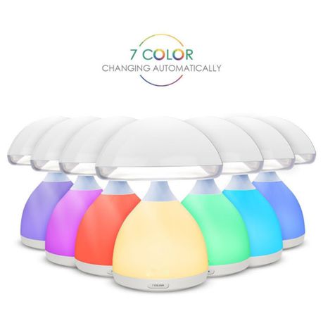 7 Color Eye Mushroom Lamp