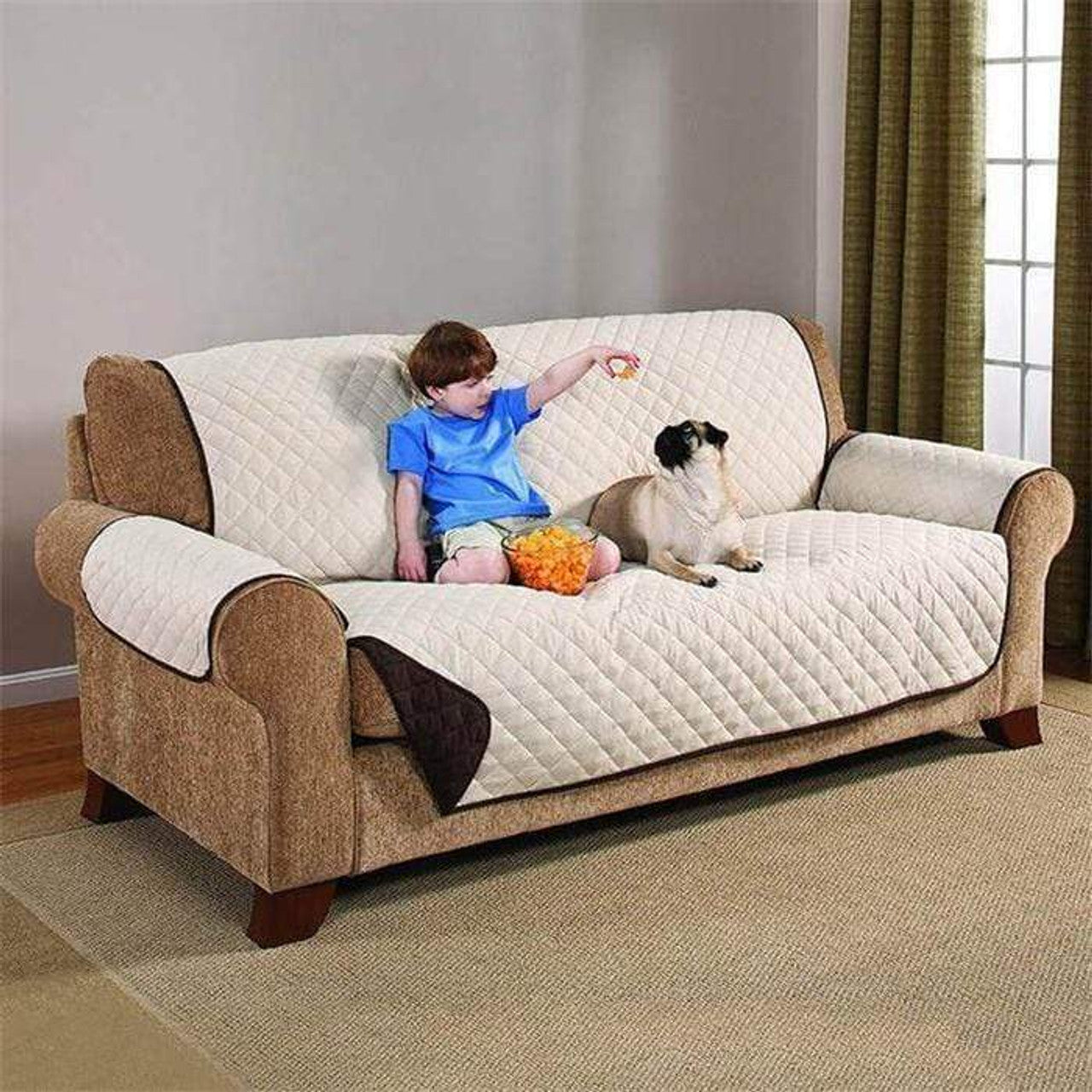 Reversible Couch Cover