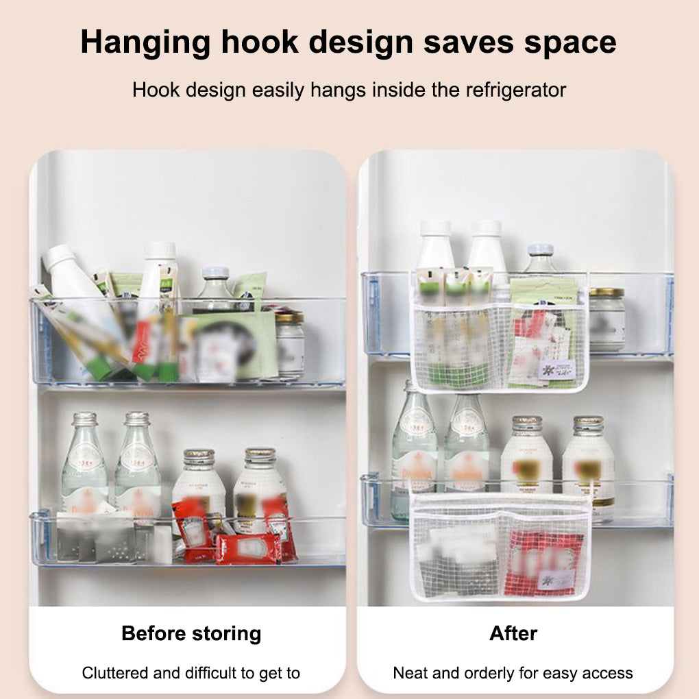 DannyHome Refrigerator Storage Pocket