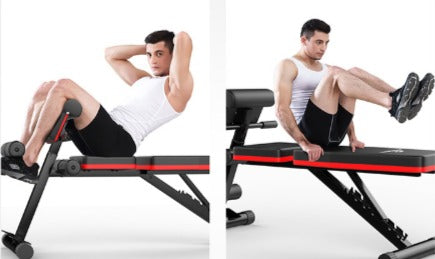 Foldable Strength Training Fitness Equipment Bench