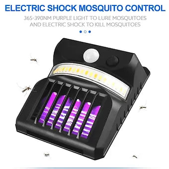 2 in 1 Solar Mosquito Killer Lamp Motion Sensor LED Lamp