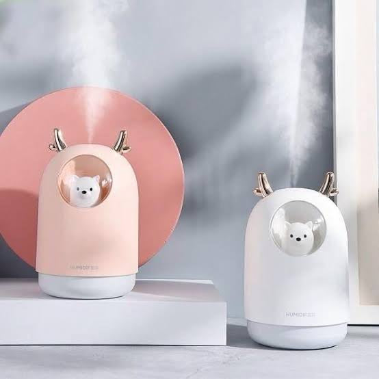 Cute Pet Ultrasonic Humidifier LED