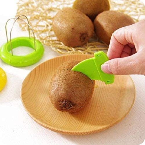 Kiwi, kiwi slicer, fruit peeler slicer