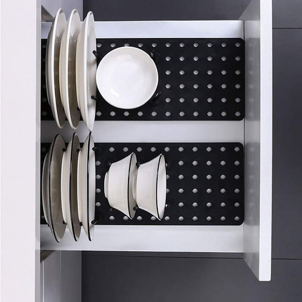 Adjustable Kitchen Drawer Organizer Rack