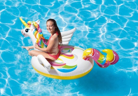 Enchanted Unicorn Ride-on Pool Float