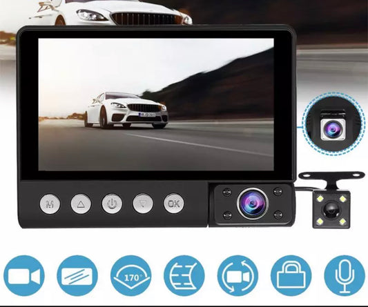 HD Wide Angle Dash Camera 5inch