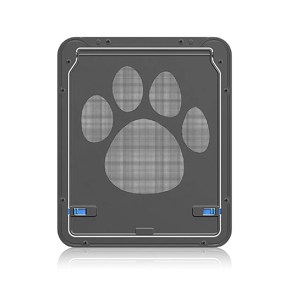 Pet Screen Door/Flaps -Grey