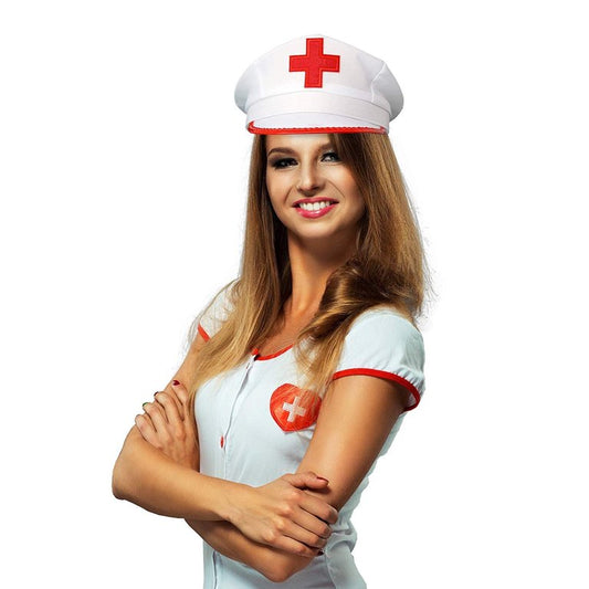 Nurse Red/White Cap