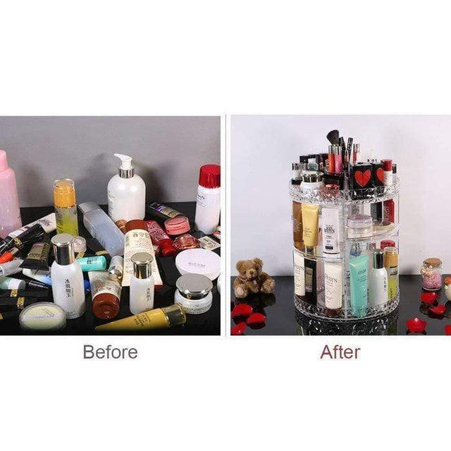 360 Degree Rotating Cosmetics Organizer - Duplicate Product