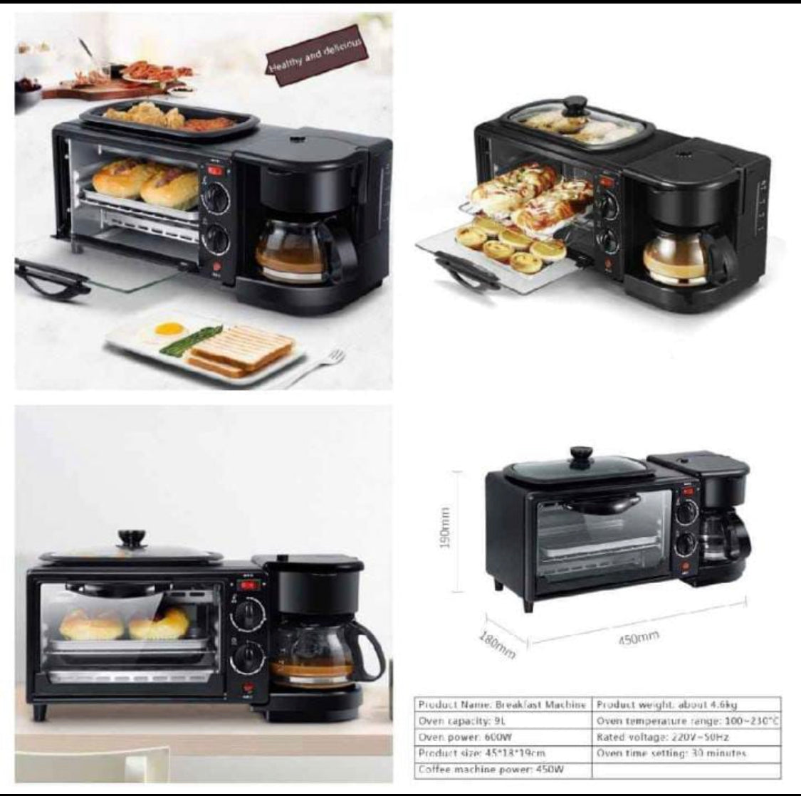 Multifunction Breakfast Machine