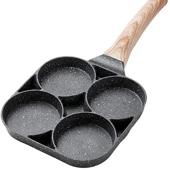 Multifunctional 4-Holes Non-Stick  Frying Pan