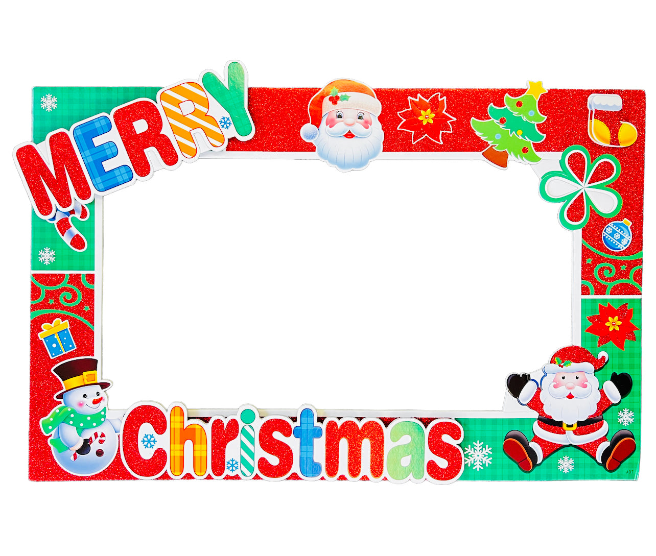 Christmas Photo Booth Prop Frame