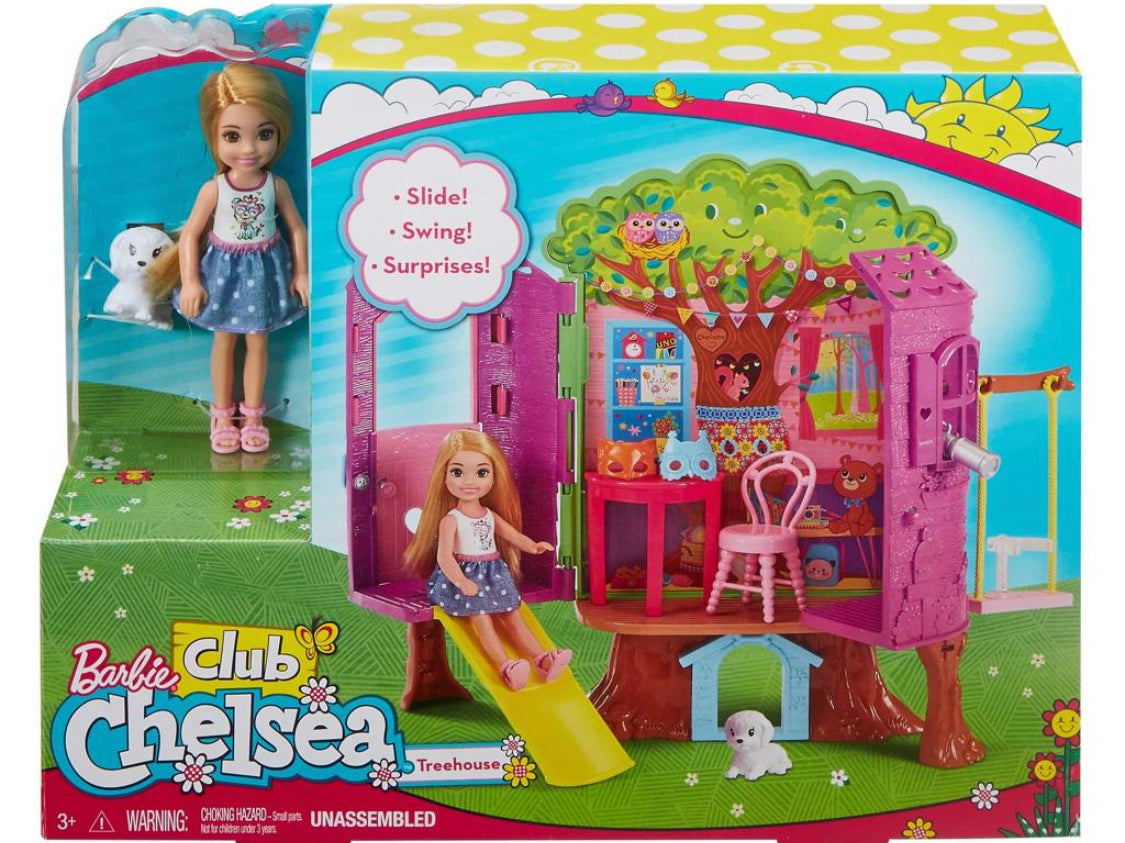 Barbie chelsea doll online treehouse