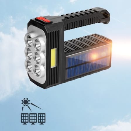 Solar Outdoor Strong Flashlight