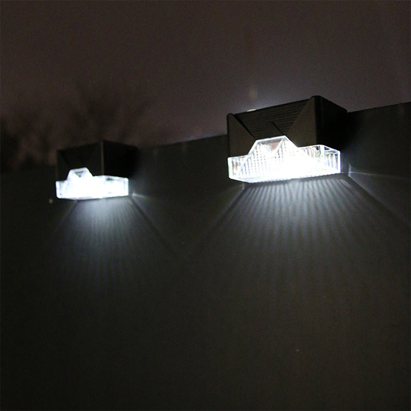 Solar Led Deck Lights / Cool White (Pack of 4)