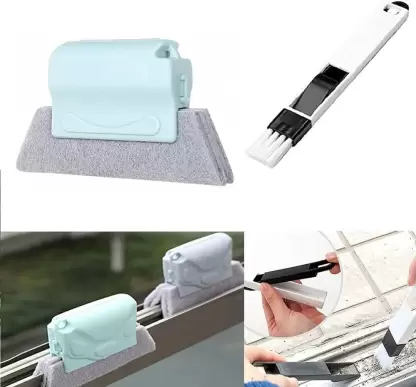 Frame Cleaning Brush and Dust Cleaning Brush for Window Slot