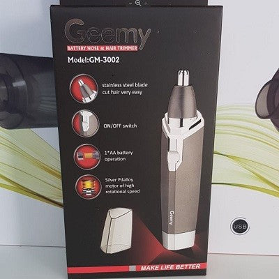 Geemy Battery Nose and Hair Trimmer