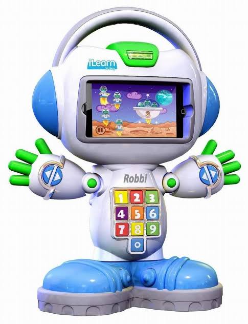 appstart learning ilearn 'n' play robbi hand held game