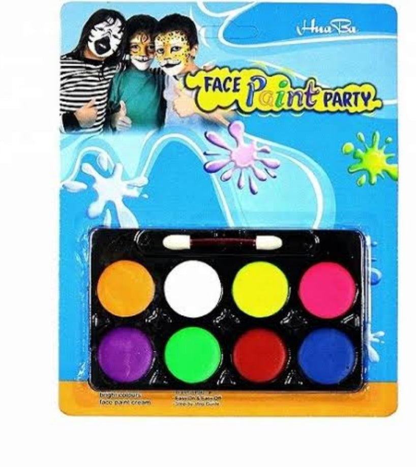 Face Paint 8 Colour Set