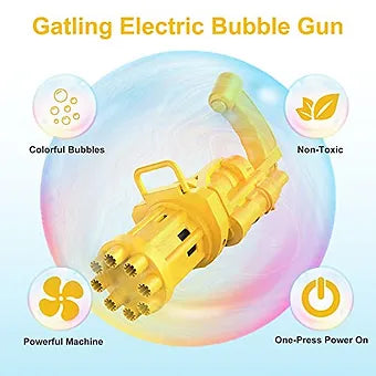 Gatling Electric Bubble Gun