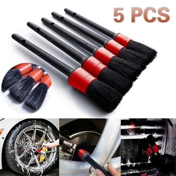 Car Detailing Brush Kit - 5Pcs