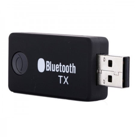 PORTABLE STEREO AUDIO WIRELESS BLUETOOTH AUDIO TRANSMITTER FOR TV, IPOD, MP3