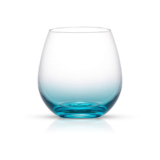 Colour Stem less Wine Glass 6pcs