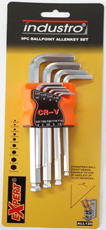 Ball Point Allen Key Set 9Pce