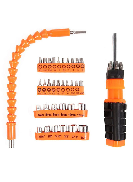 43 Piece Flexible Screwdriver Bit Set