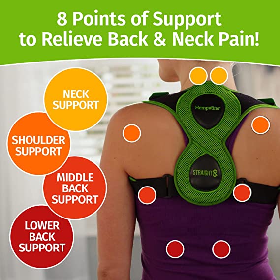 Hempvana Straight 8 Lightweight Posture Corrector