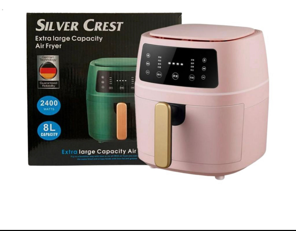 Silver Crest 8L Smart Air Fryer With Digital Touch and Stylish Design –  Megamall Online Store