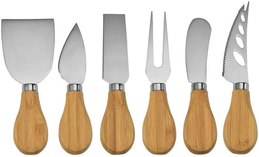 6 Piece Cheese Knife Set