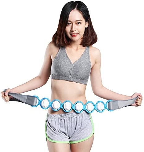 Body Massage Roller Rope - Portable Handheld Upper Lower Back Shoulder Neck Foot