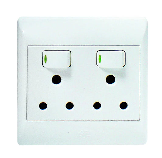 Condere 2X16A Switch Socket